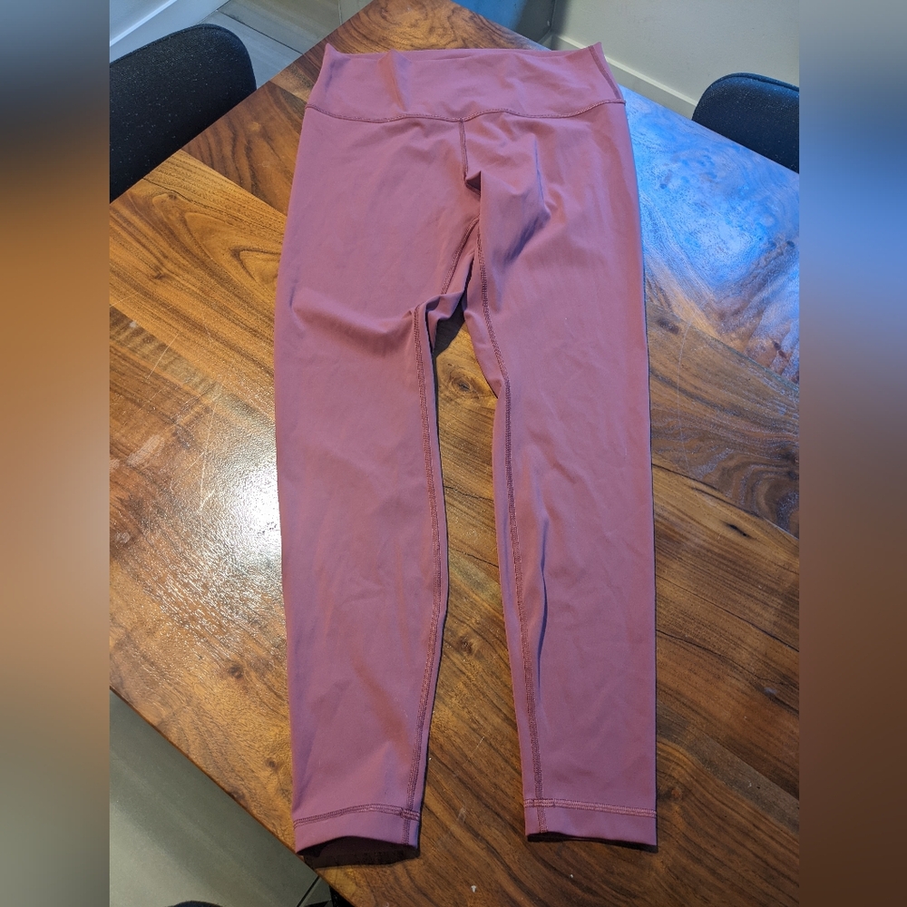 Lululemon - Wunder Under High-Rise Tights Full-On 28" W5ANDS | Misty Merlot | 12 - Picture 14 of 15